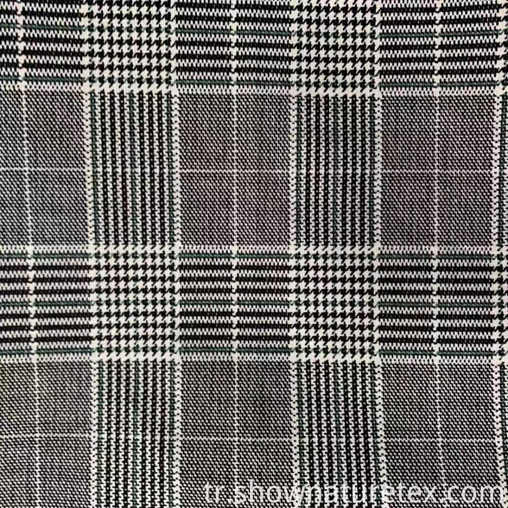 Cotton Custom Made Checks With Spandex